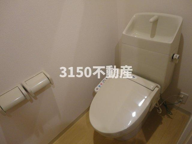Ｗｉｓｔｅｒｉａ　六条Ⅱのトイレ|シャワー付トイレ