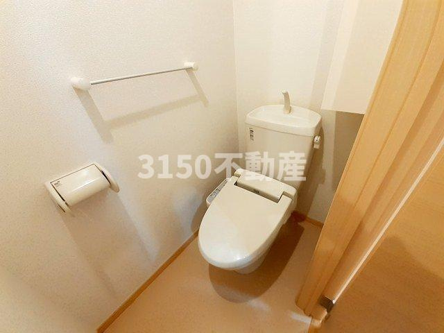 ピュア　ウェルのトイレ|落ち着いた色調のトイレです