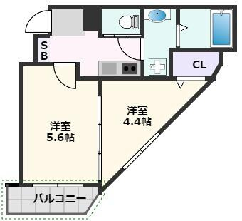 【間取り】 | ライブガーデン千里丘東
