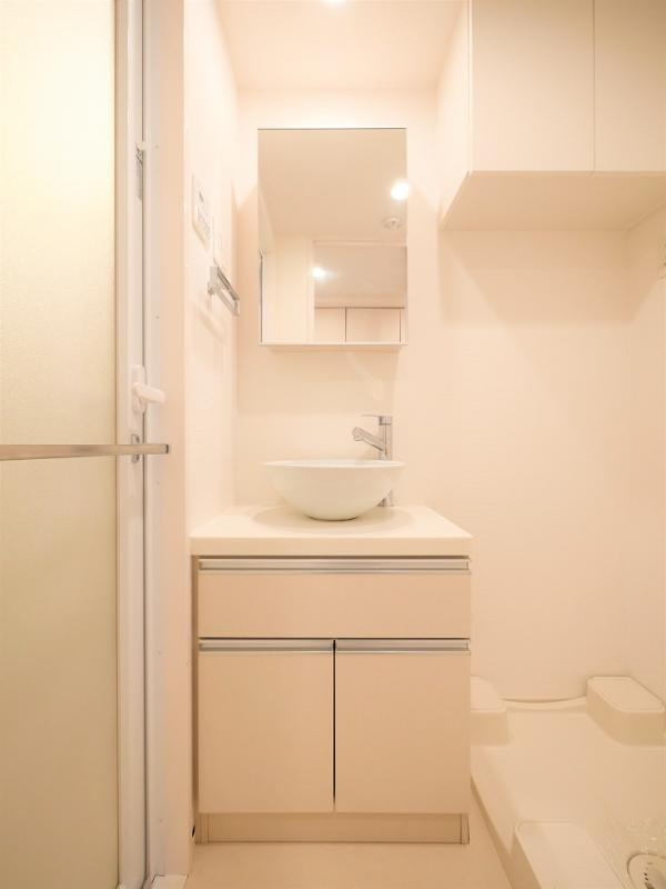 PREMIUMCUBEG三軒茶屋の独立洗面台|独立洗面化粧台付き