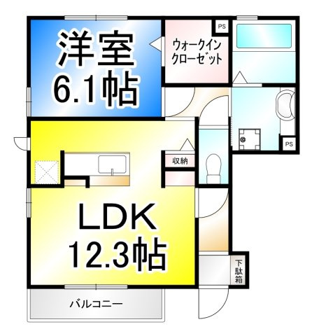 サンティール京の間取り