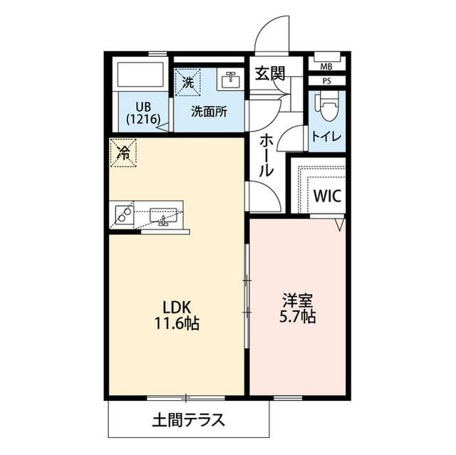 クレール相沢の間取り