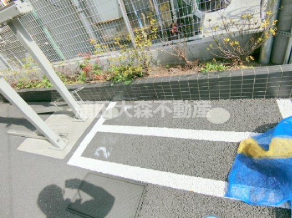 XEBEC(ジーベック池上Ⅱのその他共用部分|バイク置き場　空き状況はお問合せ下さい。
