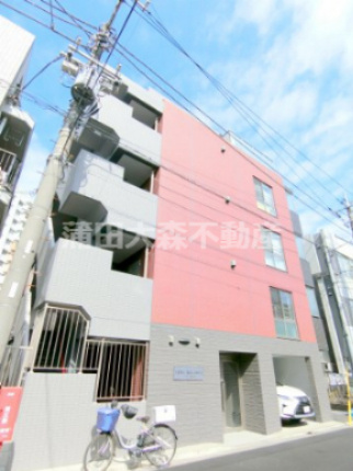 XEBEC(ジーベック池上Ⅱの外観|2015年4月築　RC鉄筋コンクリート造地上5階建て総戸数24戸ペット可インターネット無料の分譲賃貸マンション！東急池上線池上駅最寄り徒歩8分の東京都大田区池上3丁目