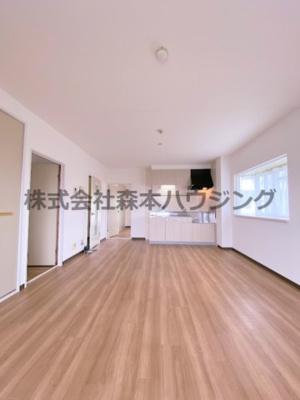 【居間・リビング】 | 　昇栄マンションⅡ | 使いやすいリビングです