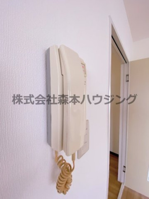 【セキュリティ】 | 　昇栄マンションⅡ | インターフォンついてます