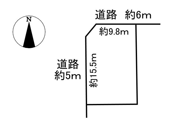 土地　生津天王町2丁目の土地図