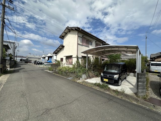 土地　生津天王町2丁目の前面道路含む現地写真