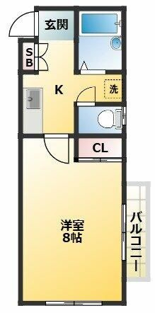 デリスの間取り|間取りです。
