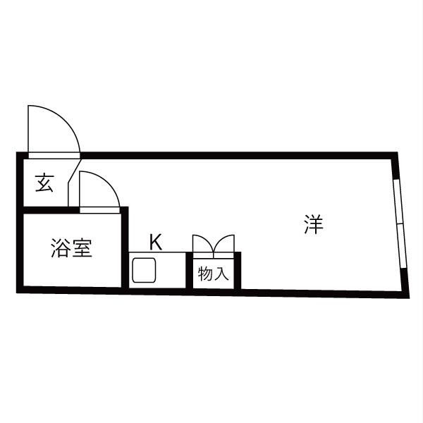 スカイコート西日暮里の間取り
