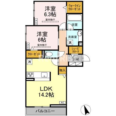セイグレイスの寝室