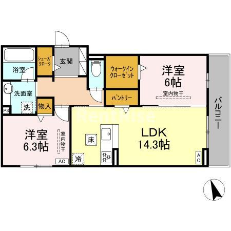 セイグレイスの間取り