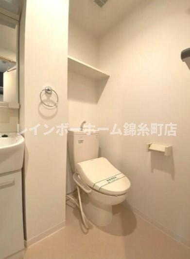 ムエット菊川のトイレ