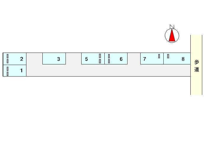 今小路町大西モータープールの間取り