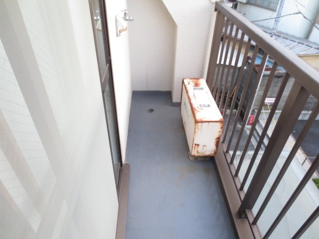 八広佐々木コーポのバルコニー