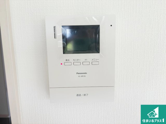 ●19(土)～23(日)現地説明会！大和郡山市稗田町　第5期　新築一戸建ての防犯設備|カラーモニターインターホン！声だけでなく来訪者の姿や顔がモニターで確認できるので、小さなお子様がいらっしゃるご家庭でも安心できます！