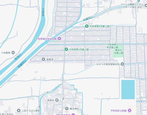 ●12(土)13(日)現地説明会！大和郡山市稗田町　第5期　新築一戸建ての地図