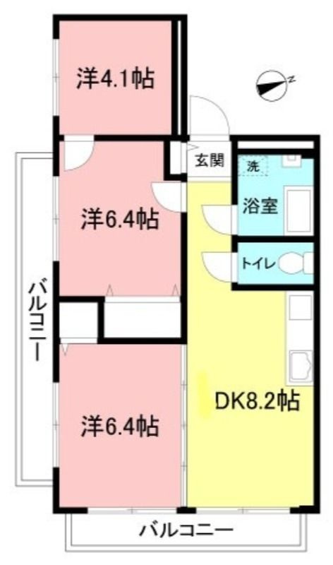 マンション池尻グリーンパークの間取り