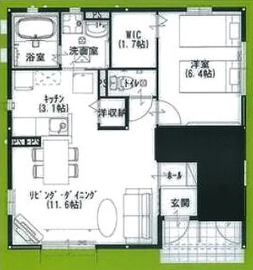 【間取り】 | ゴールドプレアA