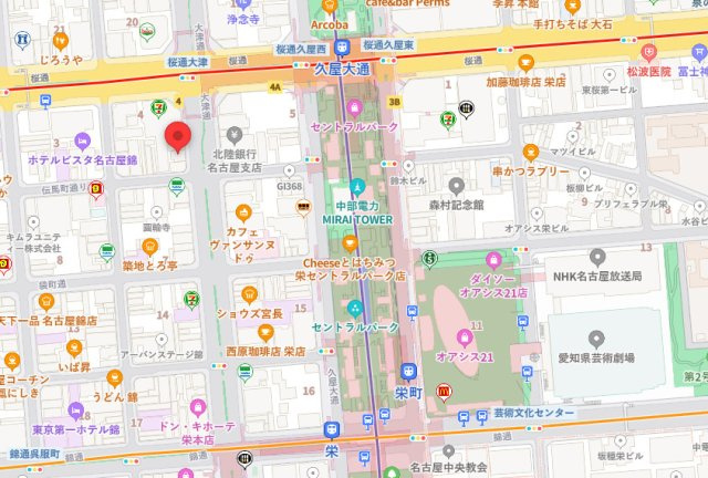 第４３オーシャンビル　の地図