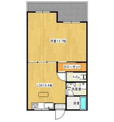 田沼スカイハイツの間取り