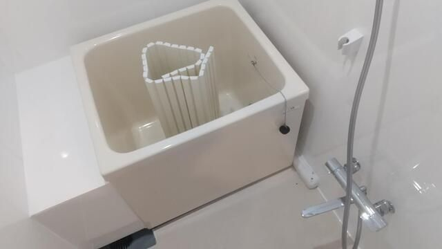 田沼スカイハイツの浴室