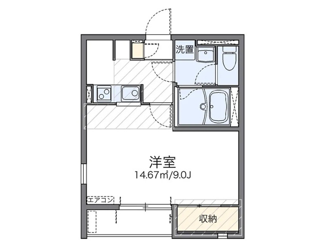 【間取り】 | カーサ　フローラ