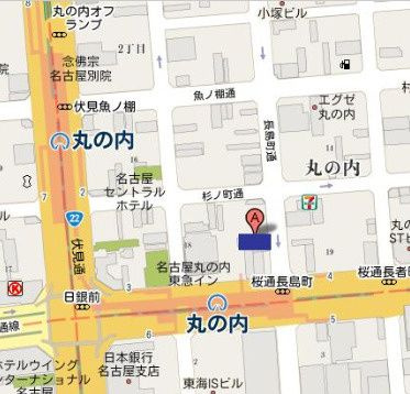 ＬＡＮＤ　ＳＱＵＡＲＥ　ＭＡＲＵＮＯＵＣＨＩ（旧ＩＣＰ丸の内ビル）の地図