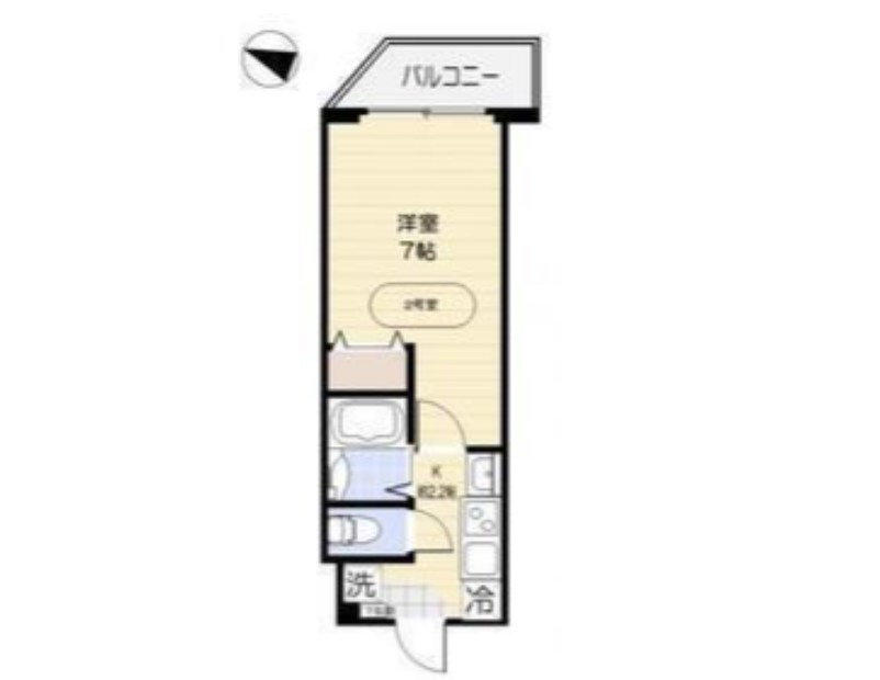 アカテリア蕨の間取り