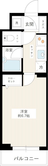 【間取り】 | ヴェルト西馬込