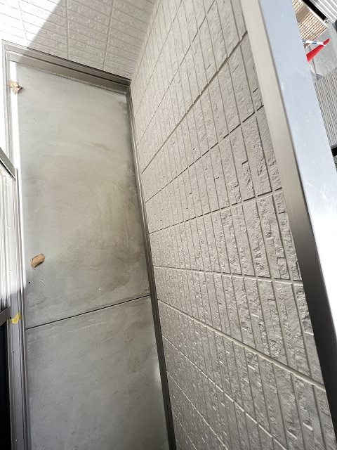 尼崎市塚口町６丁目のアパートのバルコニー