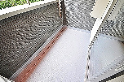 R’ｓ Residence愛宕のバルコニー