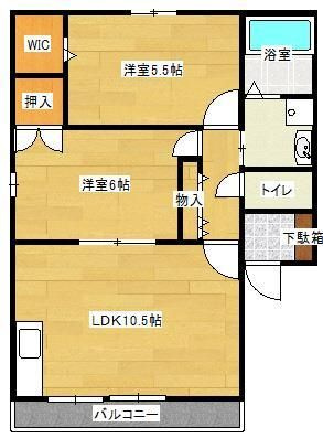 ボナールSの間取り