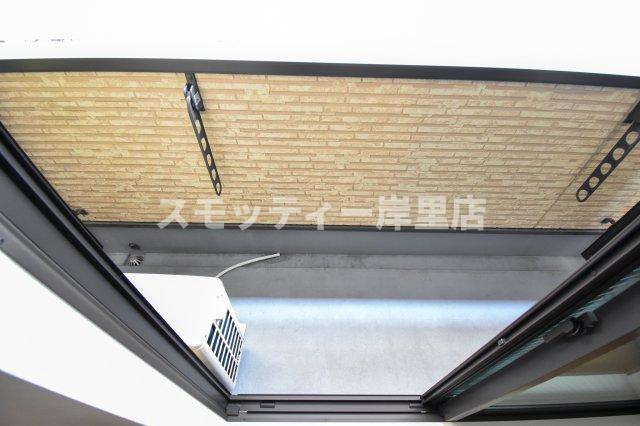 アッシュメゾン北加賀屋のバルコニー