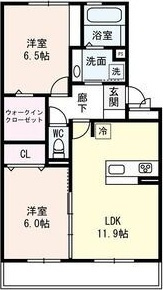 レークシティの間取り