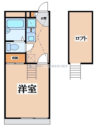 【間取り】 | レオパレスプレミールⅠ