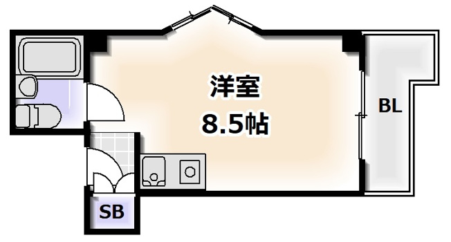 【間取り】 | ニューハイツ幸町