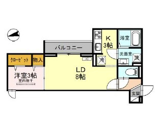 D-Sereno仙波町Bの間取り