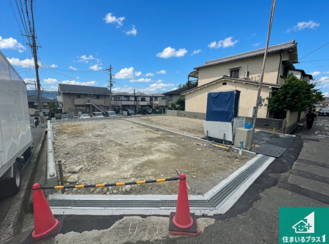 ■枚方市田宮本町　第1期　新築一戸建ての外観|周辺は落ち着いた街並みの住宅地！子育てがしやすい住環境です！まだ未完成ですが、現地でしかわからない事もございます。是非一度ご覧ください。