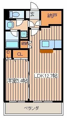 パセオ橋本の間取り