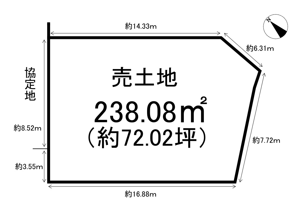 常滑市榎戸町3丁目 第4期　全12区画　9号地