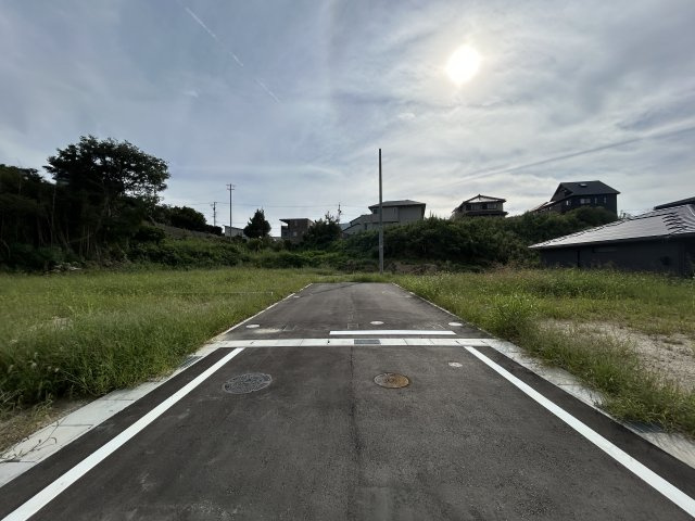 常滑市榎戸町3丁目 第4期　全12区画　9号地の前面道路含む現地写真|R8.9.19撮影　協定地あり！