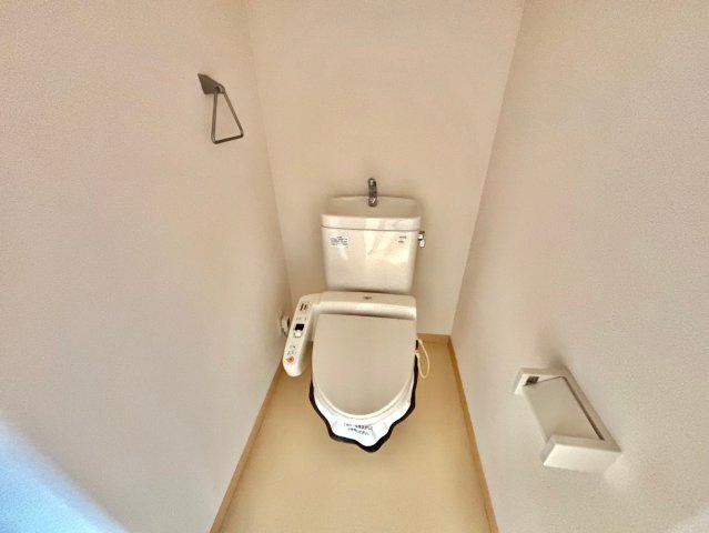 ヴィラージュ西庄 B棟のトイレ