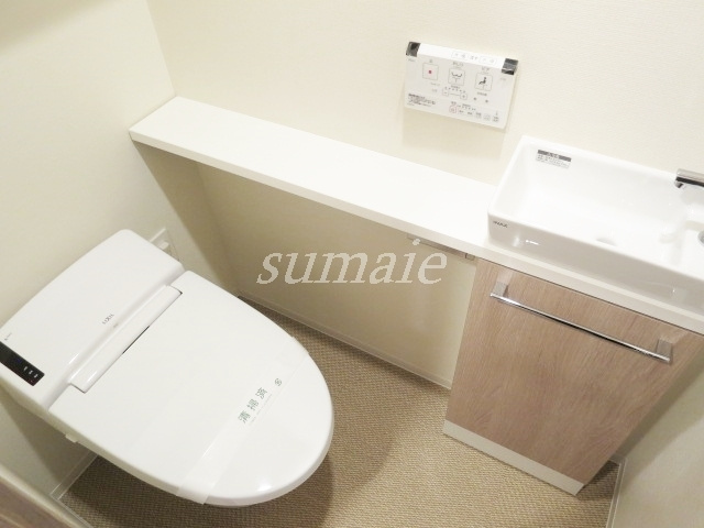 クリオラベルヴィ赤羽東のトイレ|タンクレスのおトイレです☆