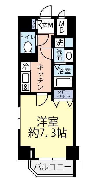 グランヴァン深川木場の間取り|間取りです。