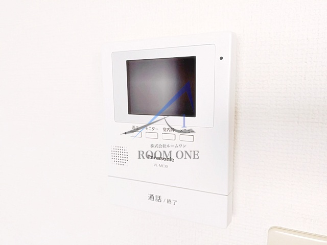 ドミール洗足 のセキュリティ|モニター付インターホンです。