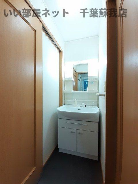 エクセレントパークⅡの洗面所|使いやすい洗面所です