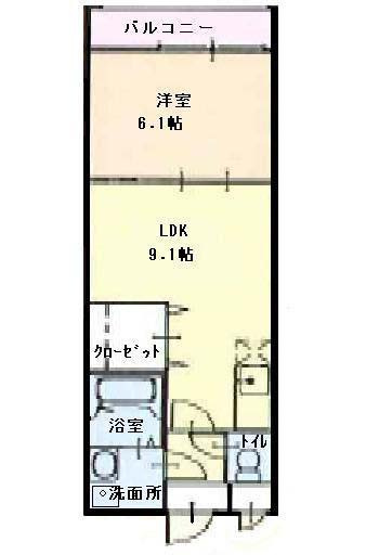 【間取り】 | フジパレス駒林