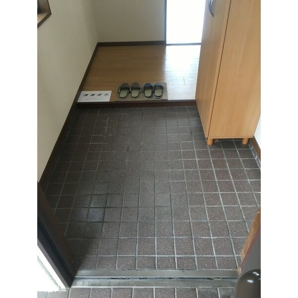 エヌマンションの玄関