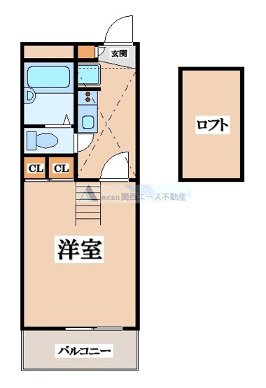 【間取り】 | レオパレスナザレ